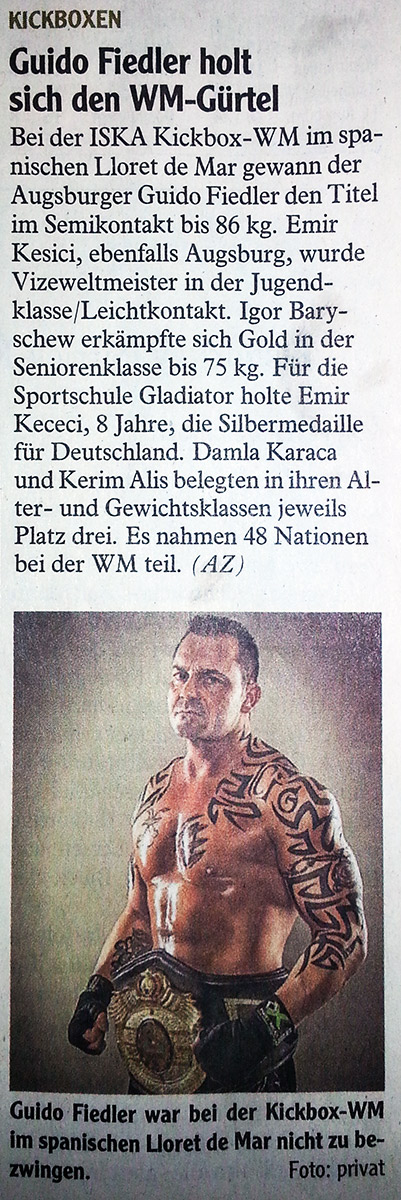 Augsburger Allgemeine 5. Mai 2014